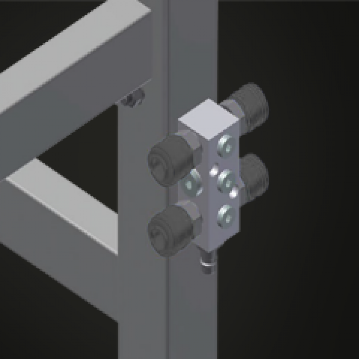 MST Druckluftanschluss 4- fach MST&nbsp;2000&nbsp;/&nbsp;MST&nbsp;3000 Someco